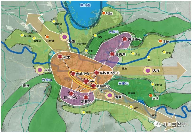 徐州市未来城市新面貌规划揭秘